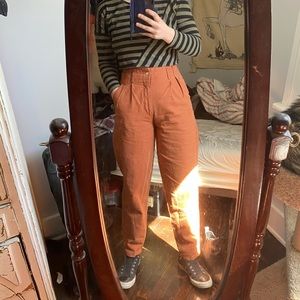 Hunters Glen, high waist slacks, orange